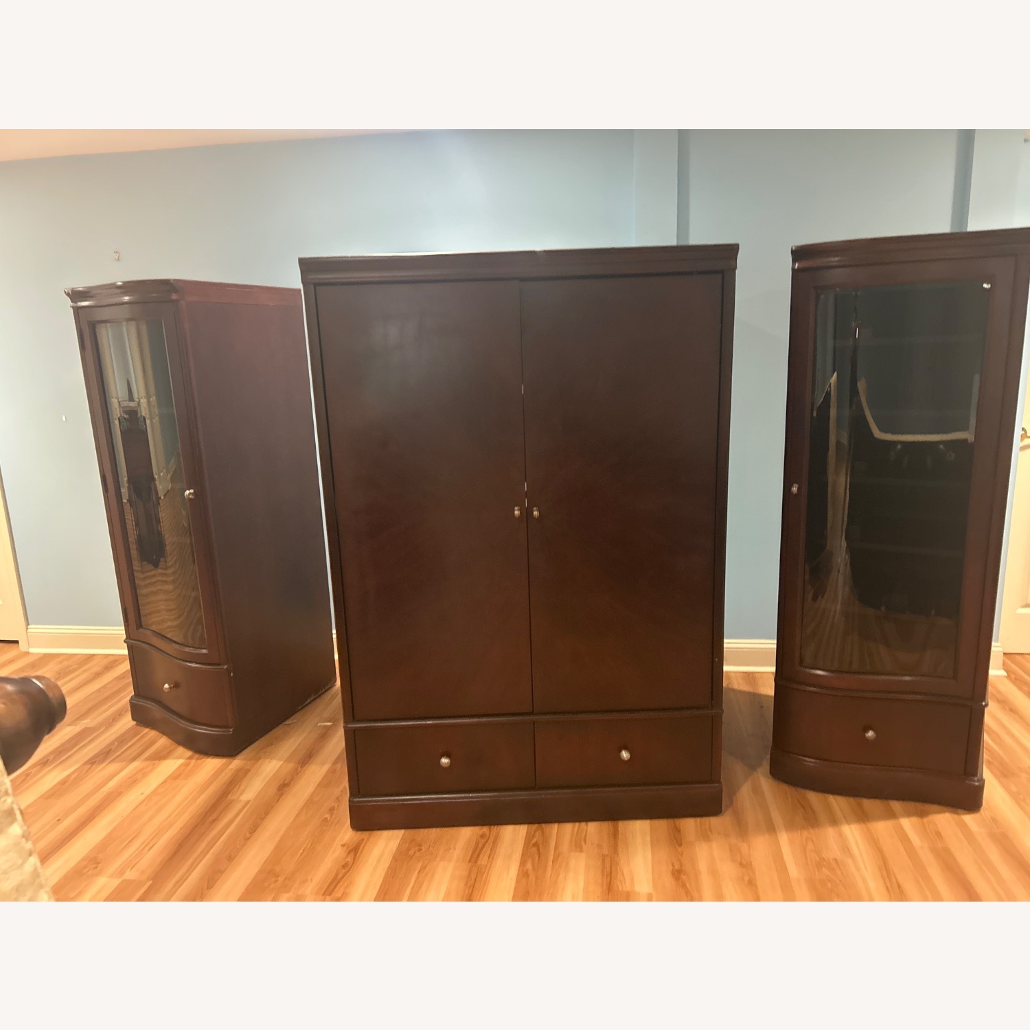 Dark Brown Wall Unit - image-5