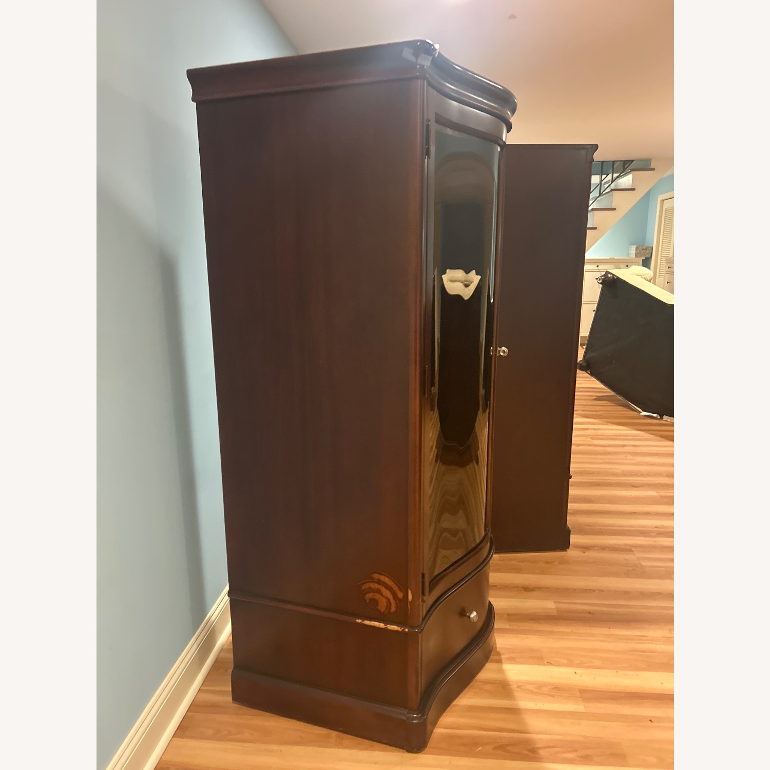 Dark Brown Wall Unit - image-4