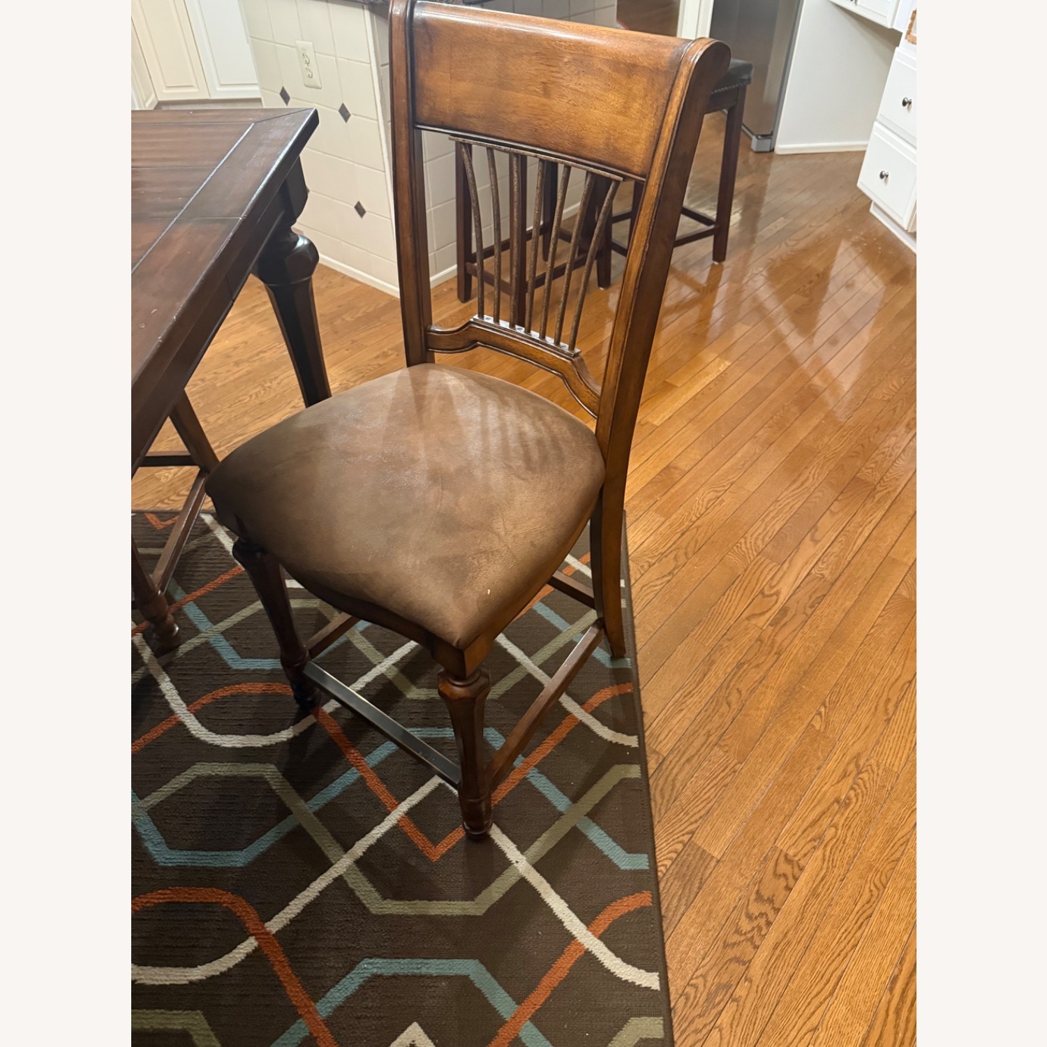 Dark Brown Dining Set - image-5