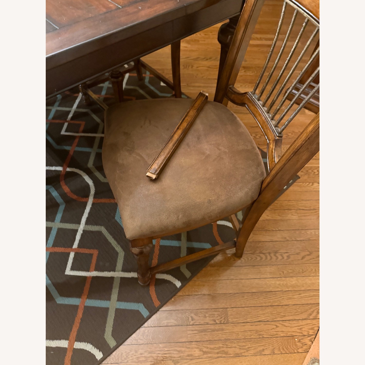 Dark Brown Dining Set - image-6