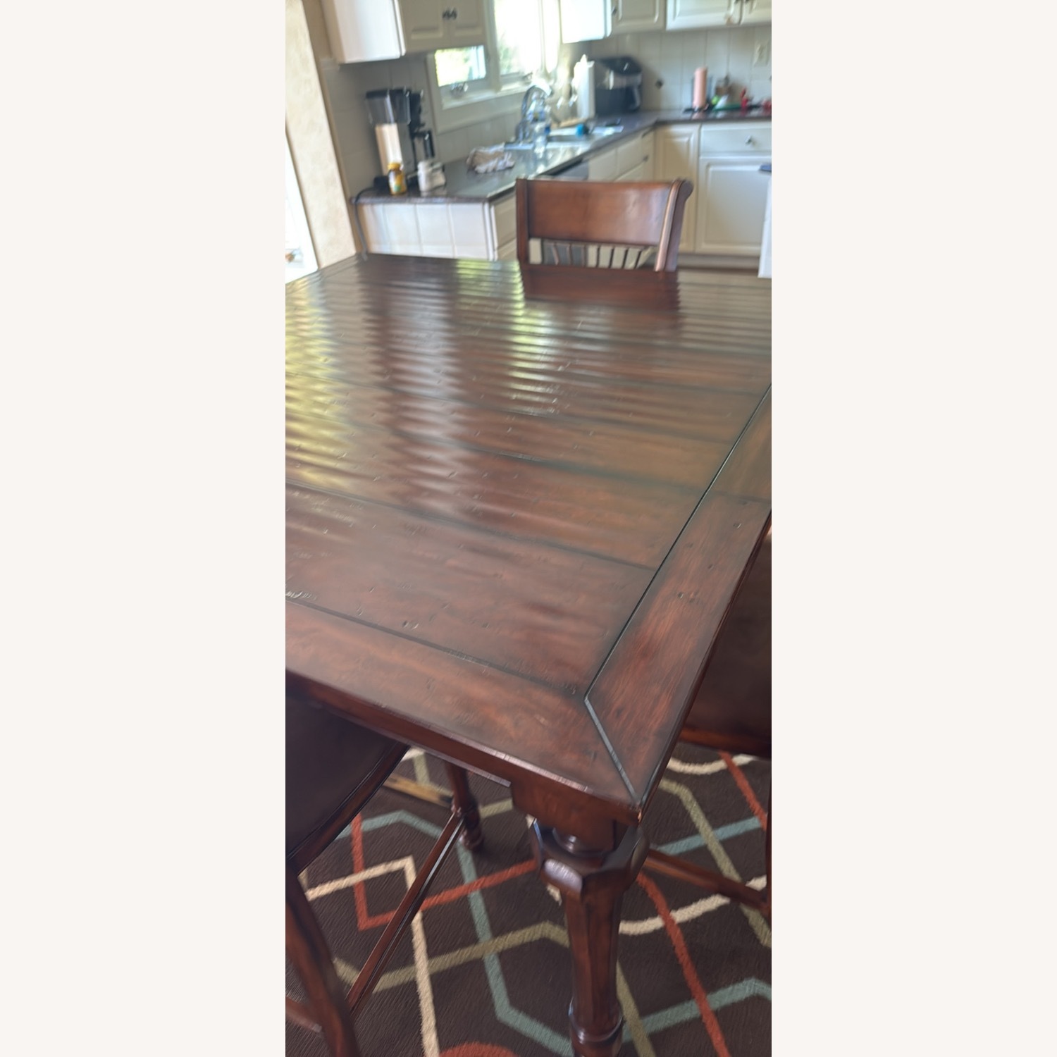 Dark Brown Dining Set - image-4