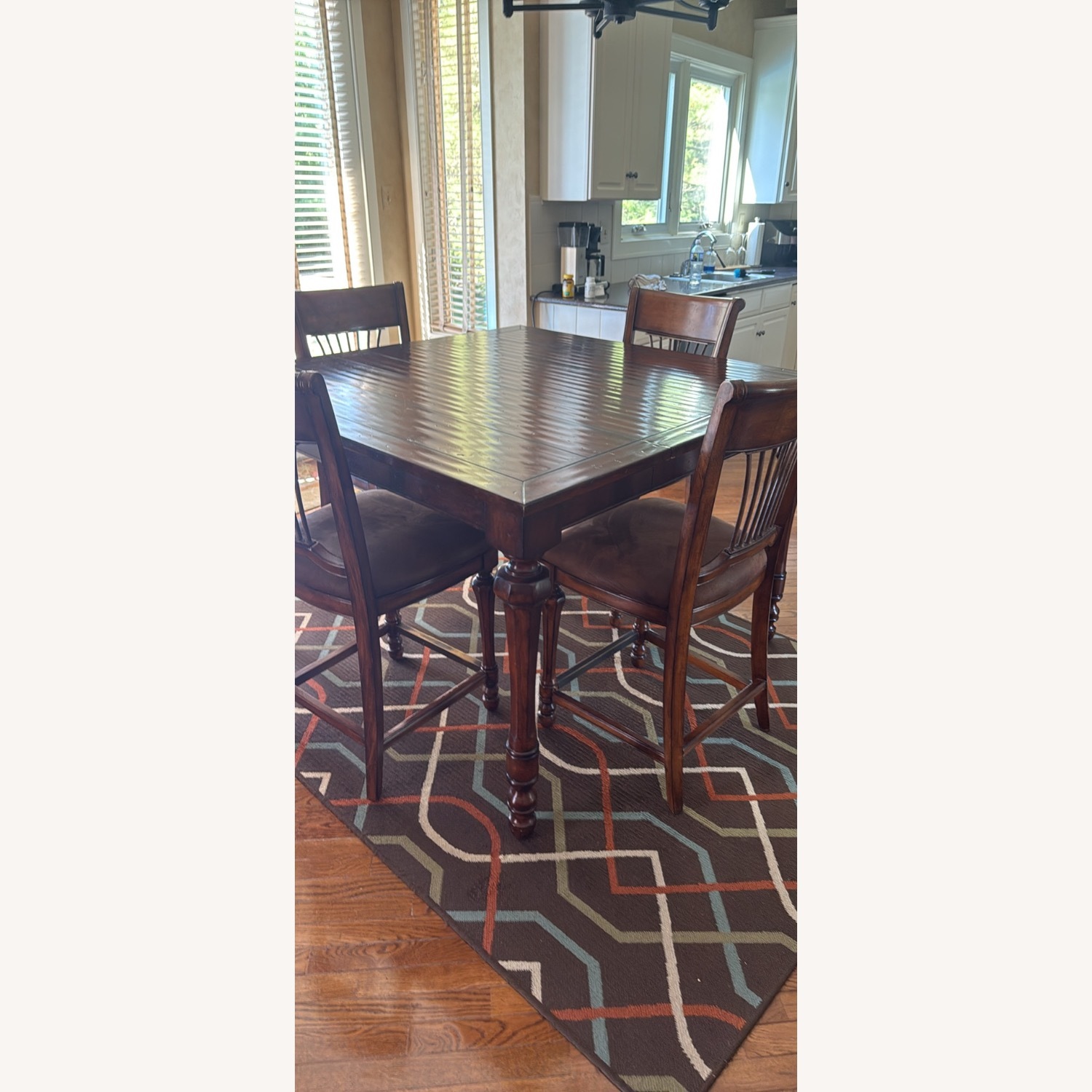 Dark Brown Dining Set - image-2