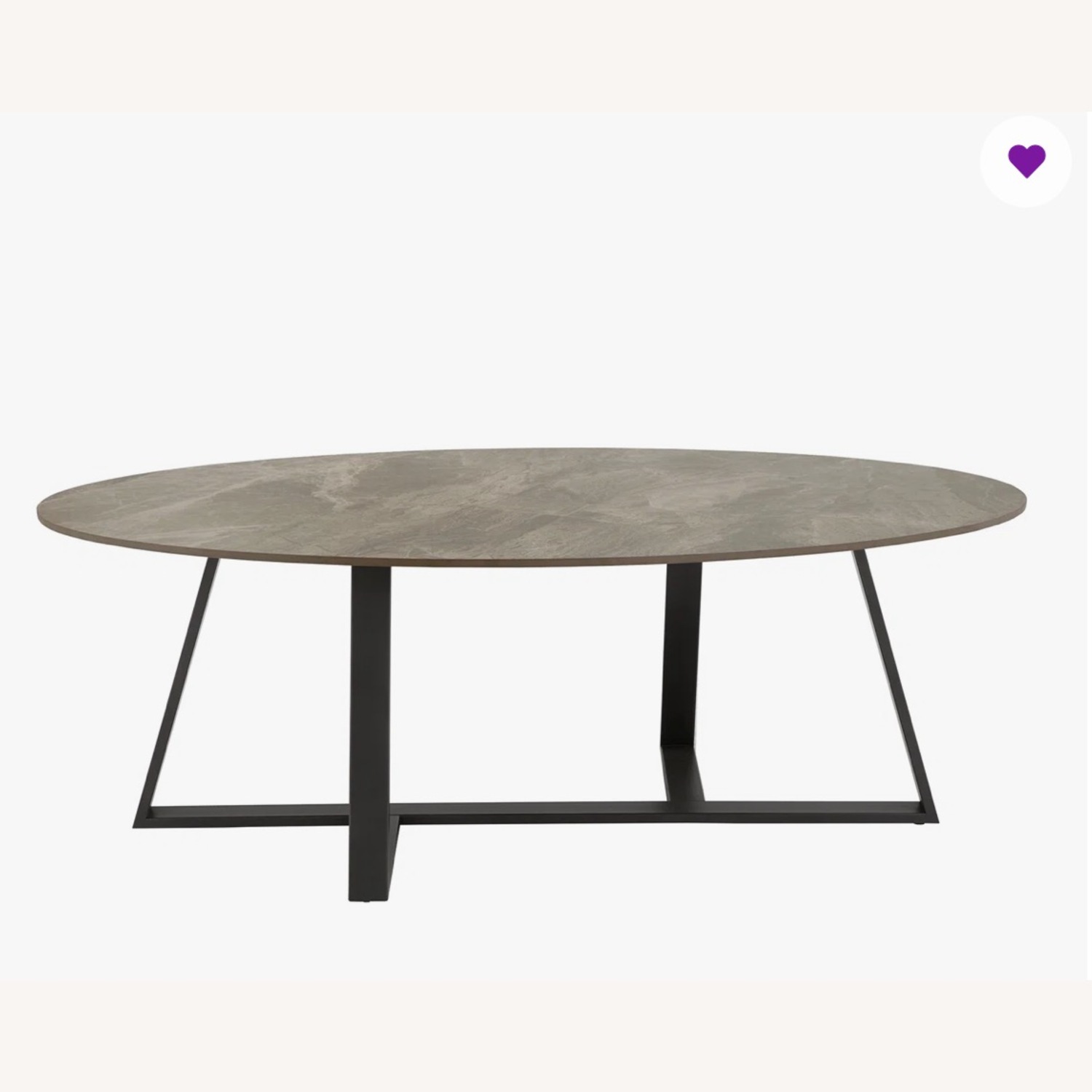 Wayfair Kashlee Glossy Sintered Stone Coffee Table - image-1