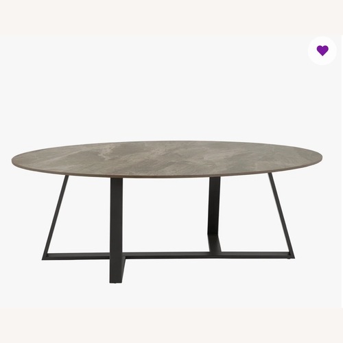 Used Wayfair Kashlee Glossy Sintered Stone Coffee Table for sale on AptDeco