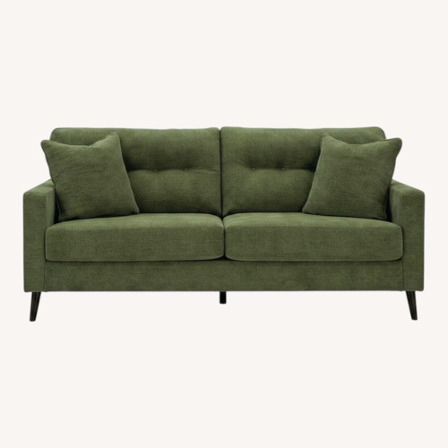 Used Ashley Furniture Blixer Green 2 Seater Sofa for sale on AptDeco