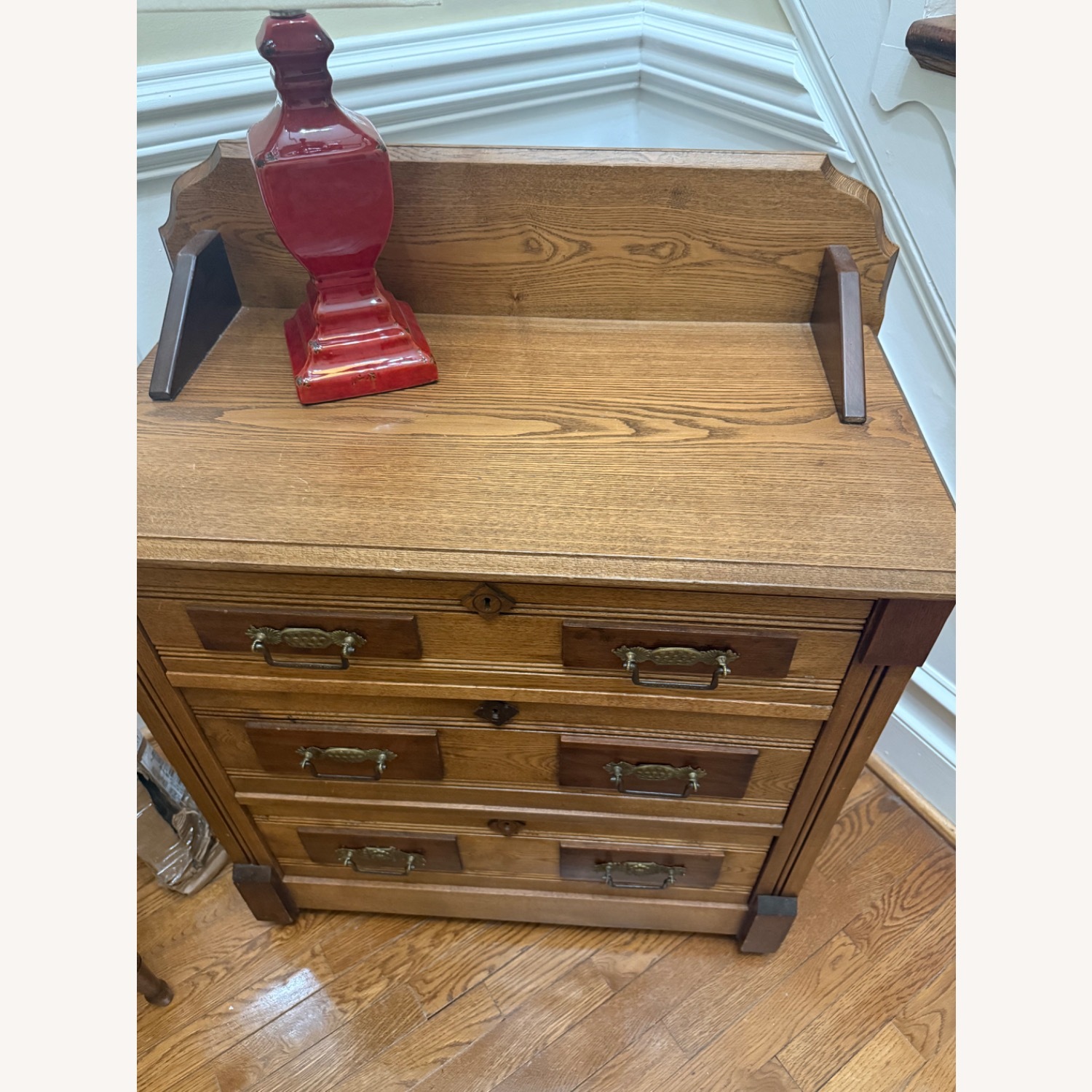 Natural Wood Dresser - image-3