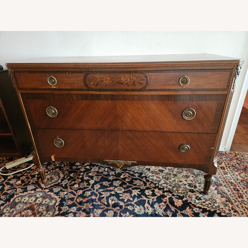 Used Dark Wood Bureau for sale on AptDeco