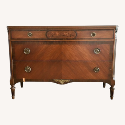 Used Dark Wood Bureau for sale on AptDeco