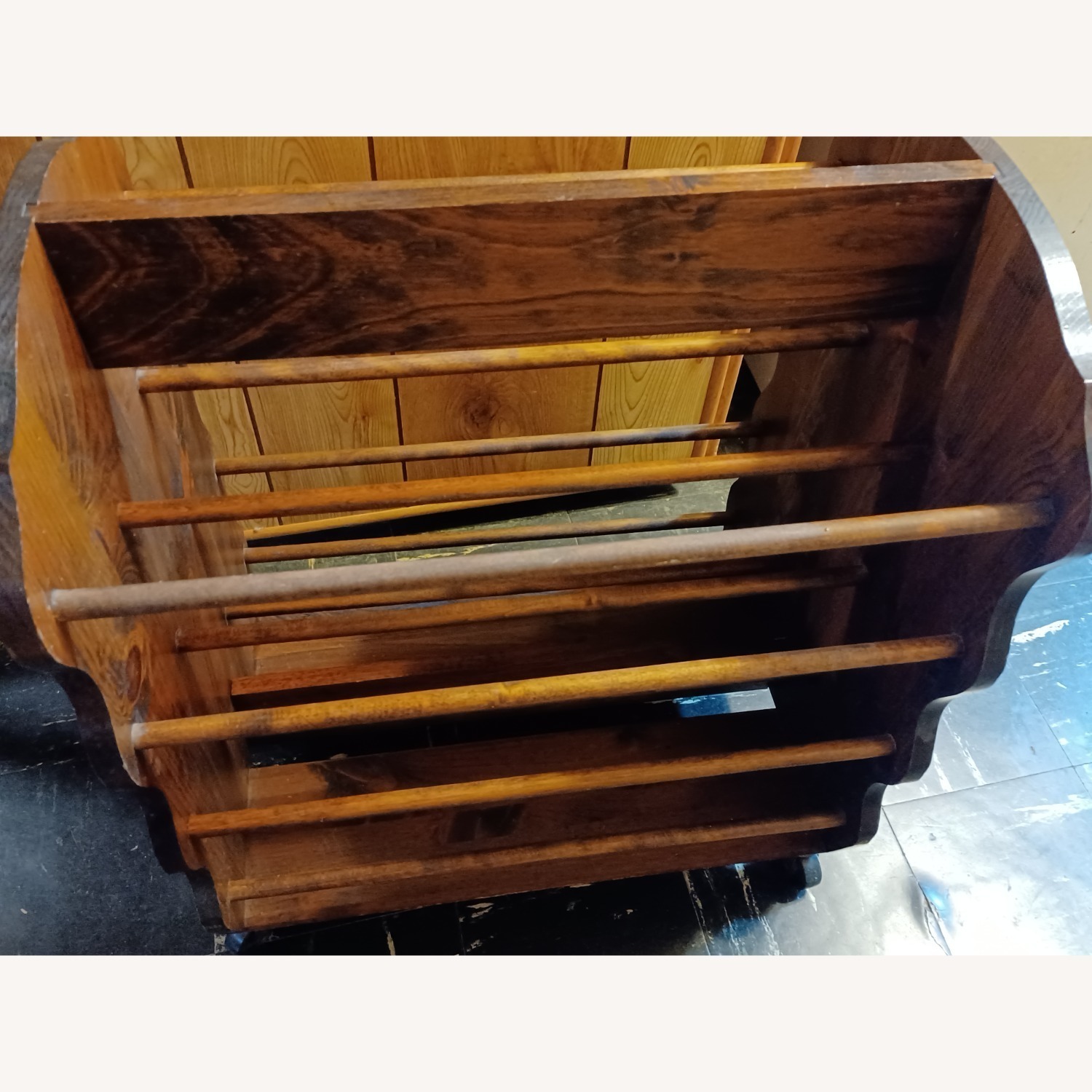 Fortunoff Shoe Rack on Wheels - image-3