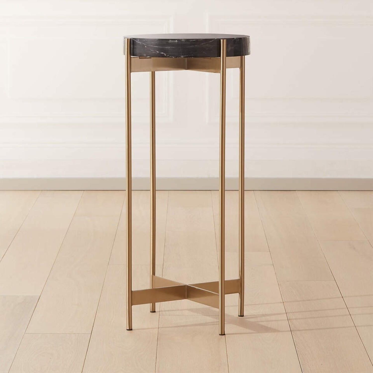 CB2 Block Marble Side Tables - image-9