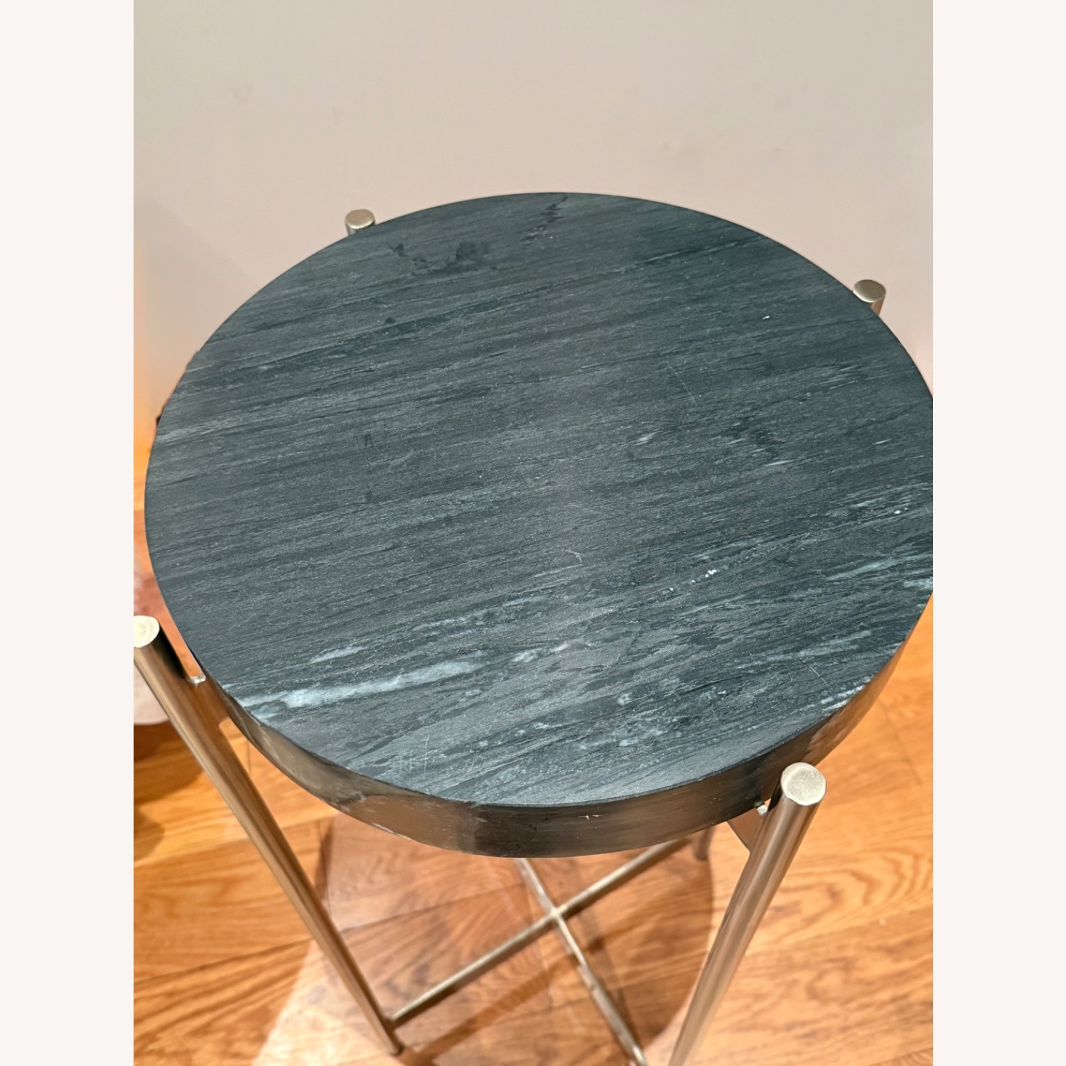CB2 Block Marble Side Tables - image-6