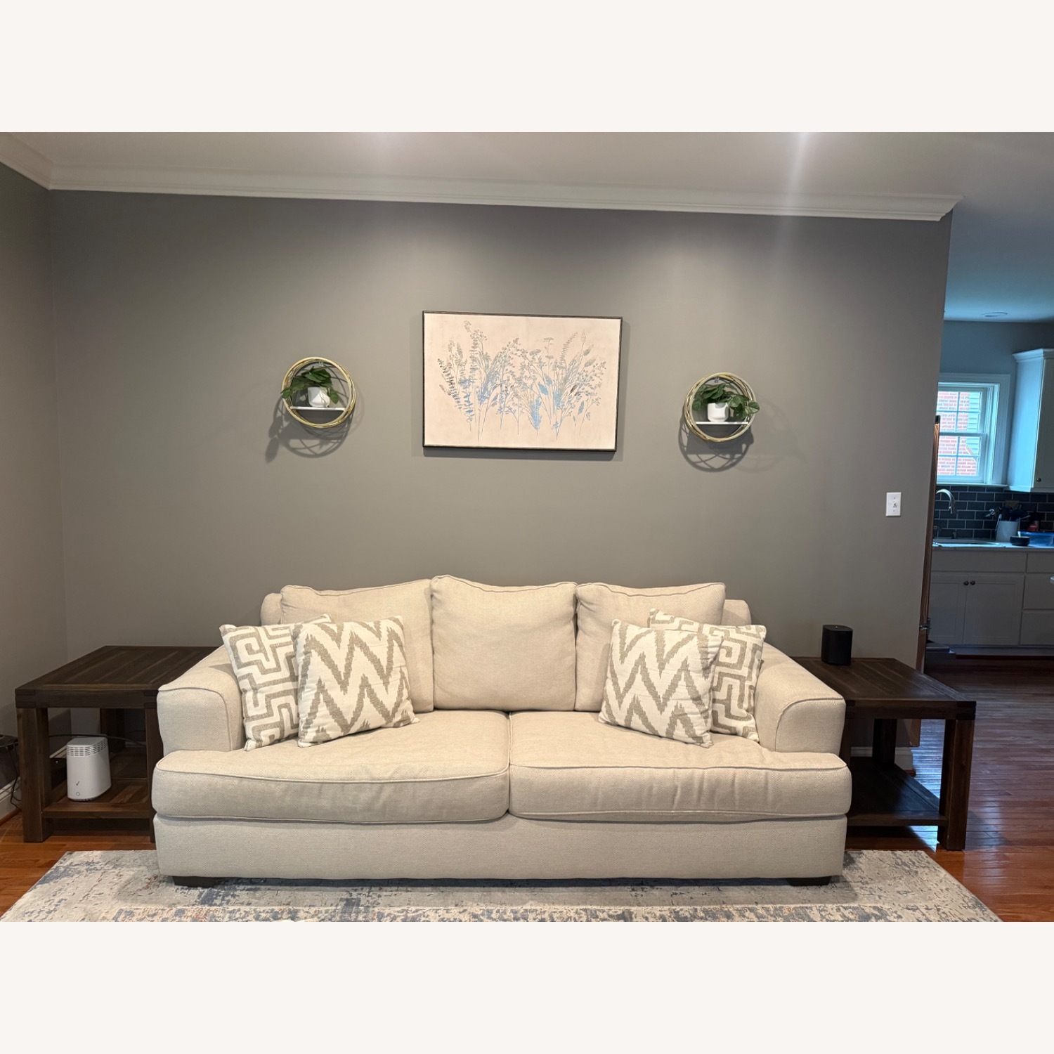 Raymour & Flanigan Marisa Chenille Sofa - image-3