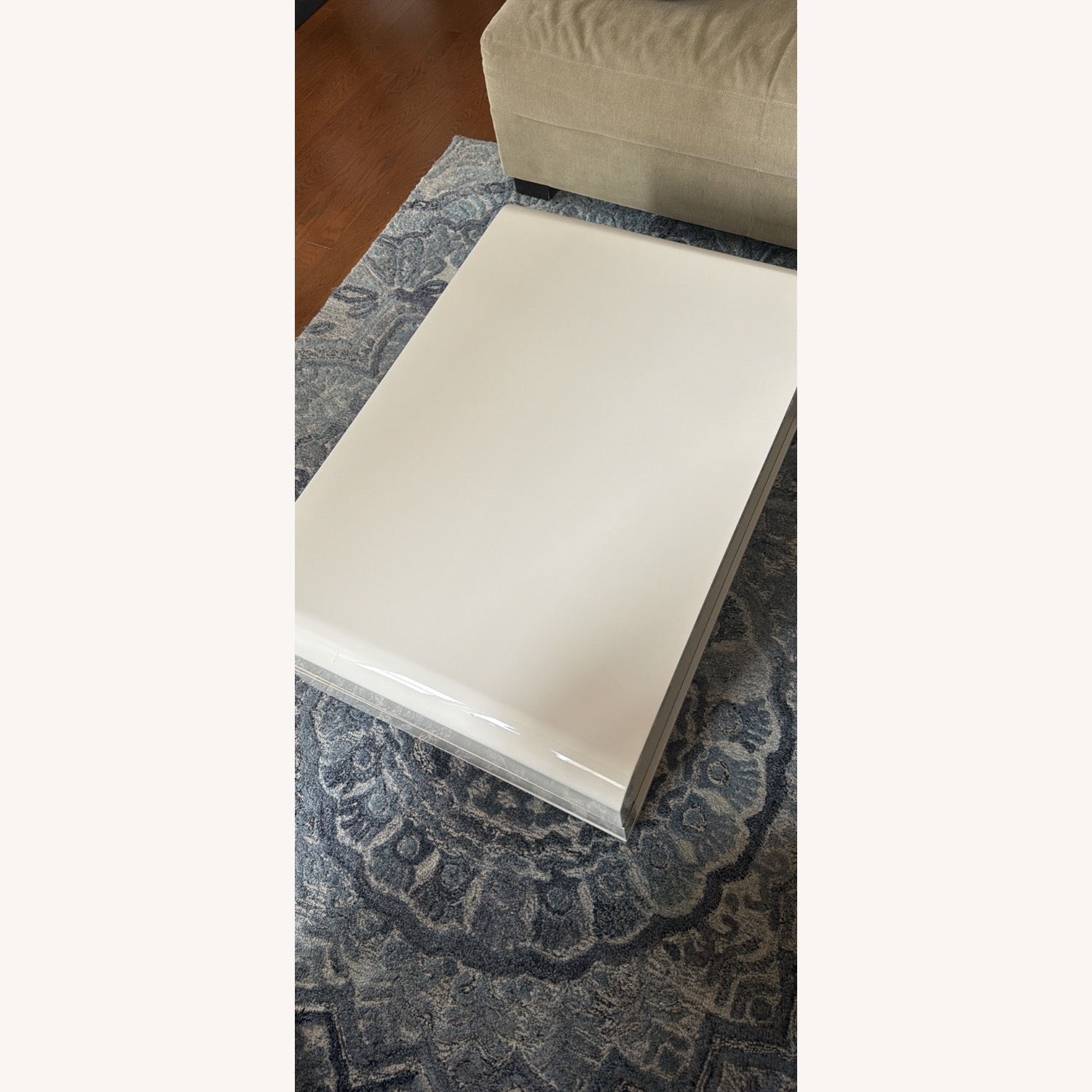 Xono White Coffee Table - image-4