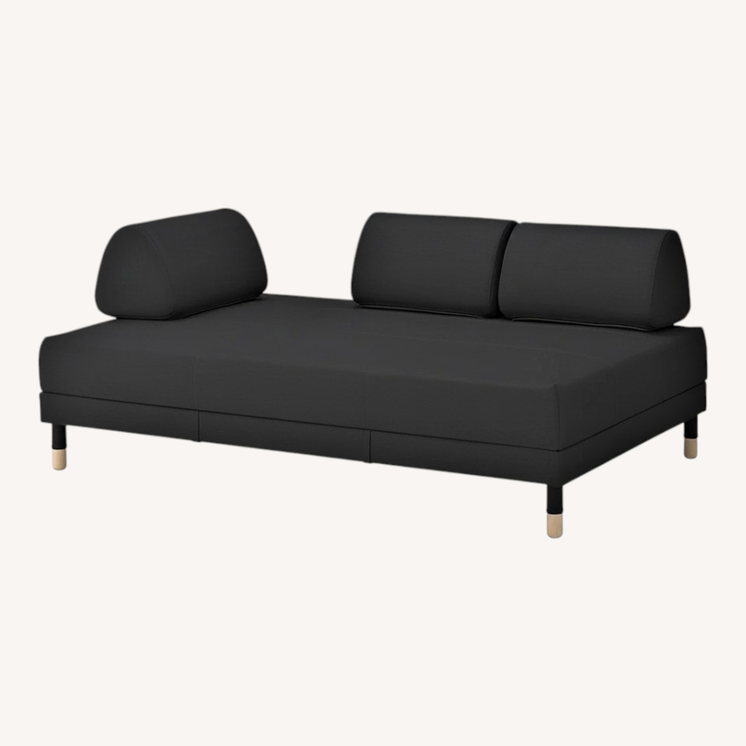 IKEA Floteebo Dark Gray Fabric 3+ Piece Sectional - image-0