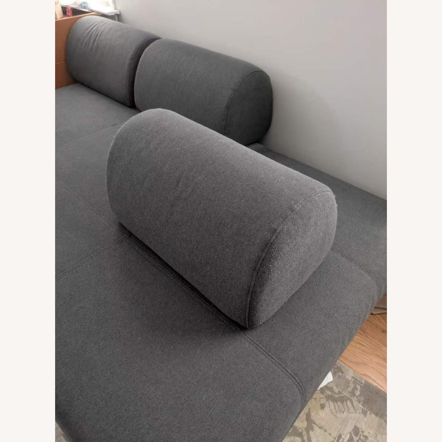 IKEA Floteebo Dark Gray Fabric 3+ Piece Sectional - image-4