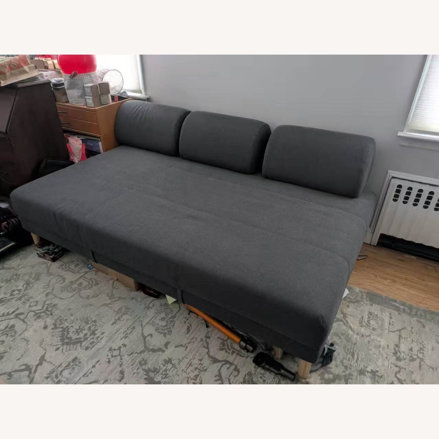 IKEA Floteebo Dark Gray Fabric 3+ Piece Sectional - image-1