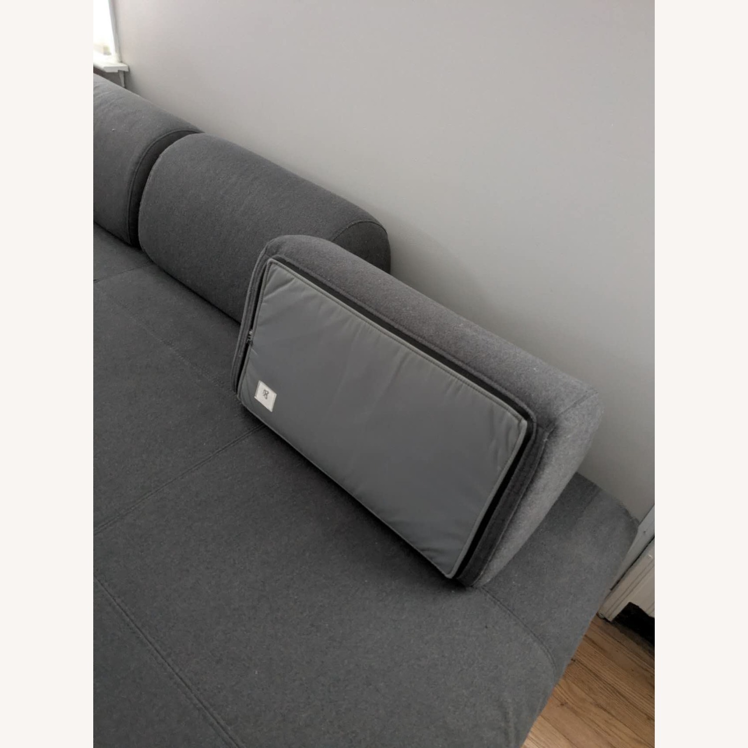 IKEA Floteebo Dark Gray Fabric 3+ Piece Sectional - image-3
