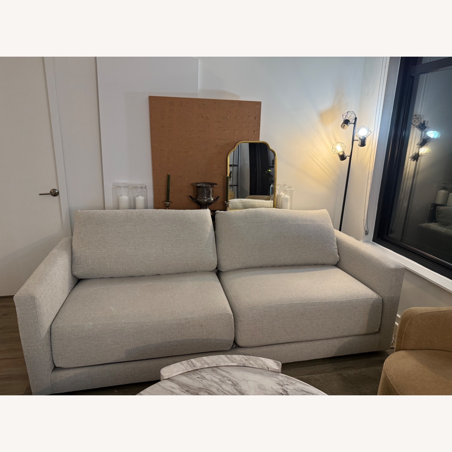 Crate & Barrel Gather Natural 3+ Seater Sofa - image-2