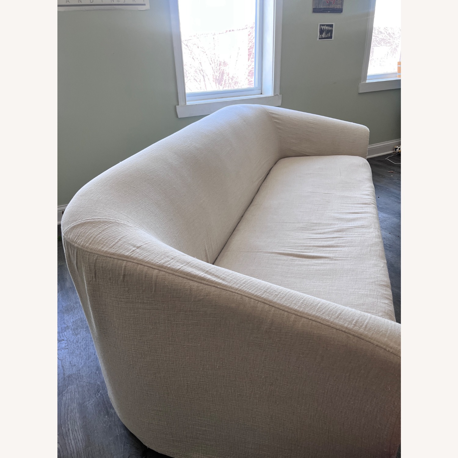 Sixpenny Zika Sofa 84”- Blanched Almond - image-4