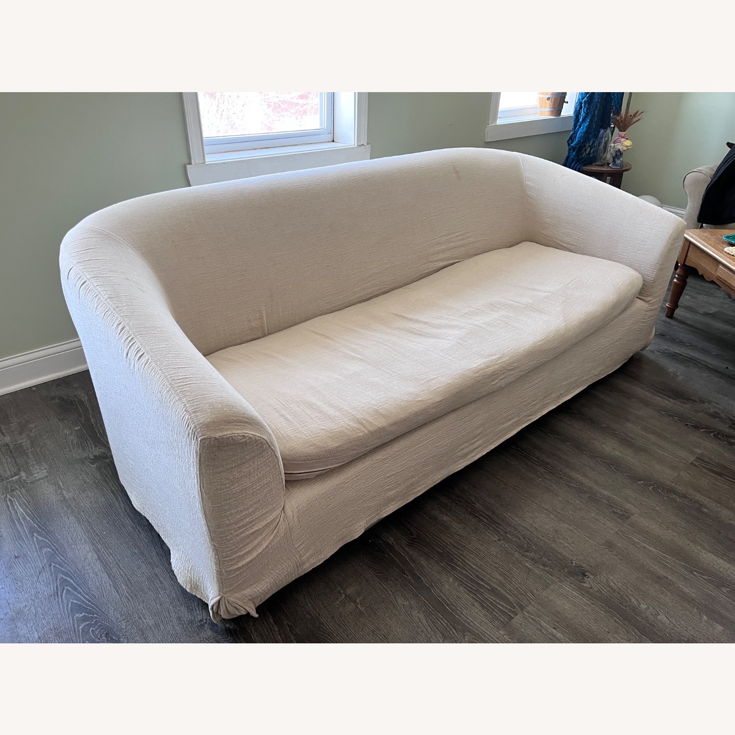 Sixpenny Zika Sofa 84”- Blanched Almond - image-3