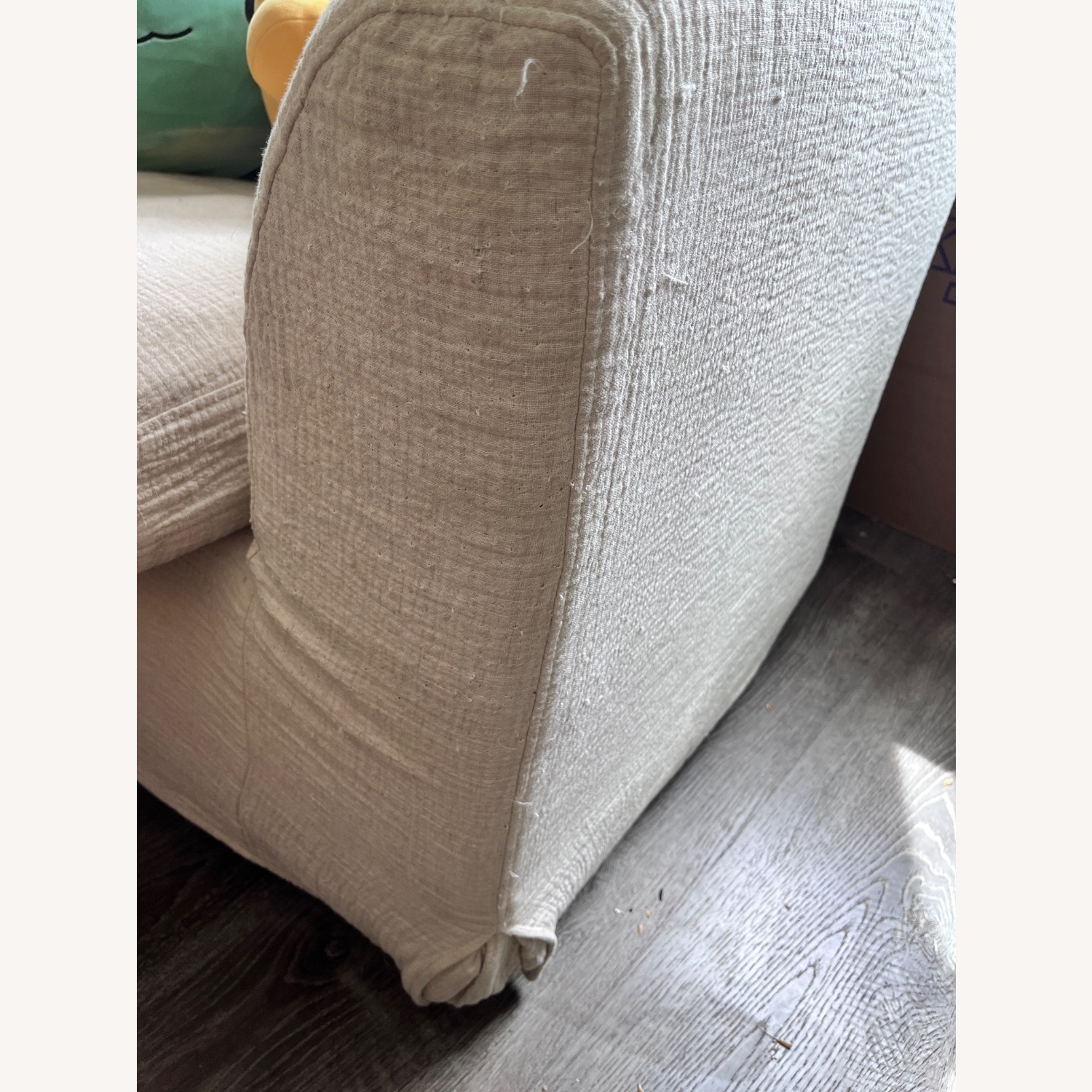 Sixpenny Zika Sofa 84”- Blanched Almond - image-7
