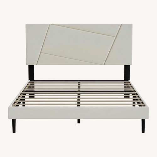 Used Velvet Full Bed  for sale on AptDeco