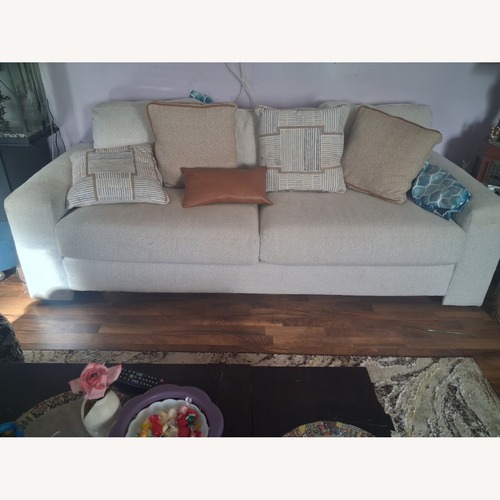 Used Light Gray Fabric Sleeper Sofa for sale on AptDeco
