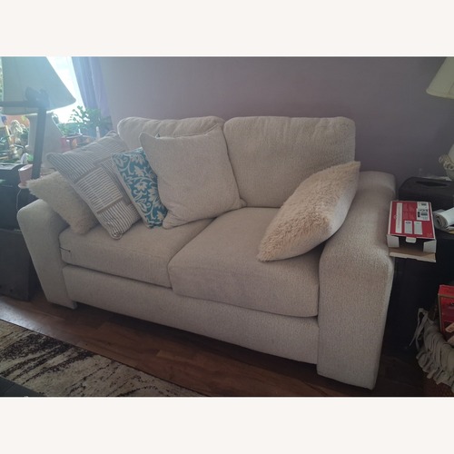 Used Light Gray Fabric Sleeper Sofa for sale on AptDeco