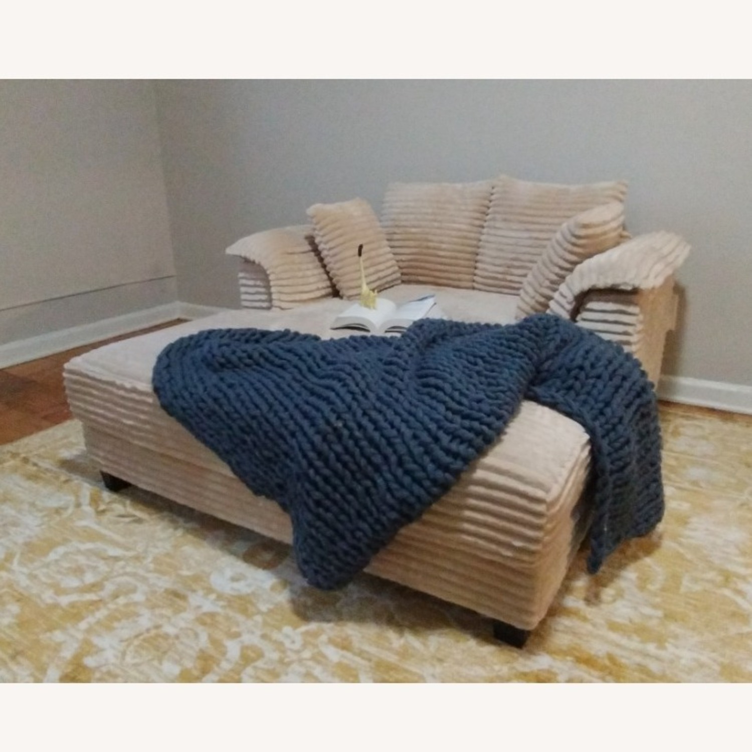Hokku Designs Fabric Sleeper Sofa - image-2