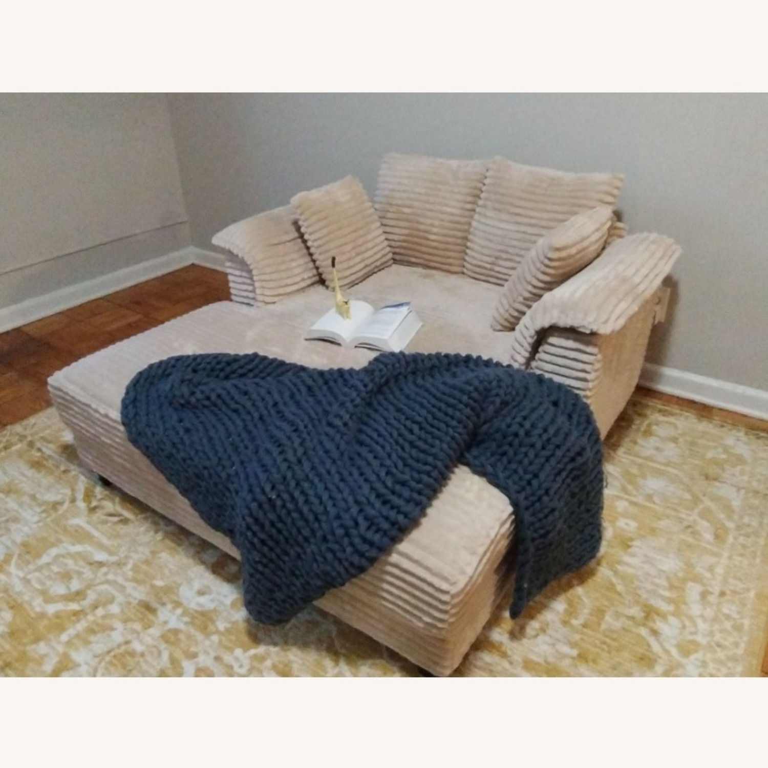 Hokku Designs Fabric Sleeper Sofa - image-3