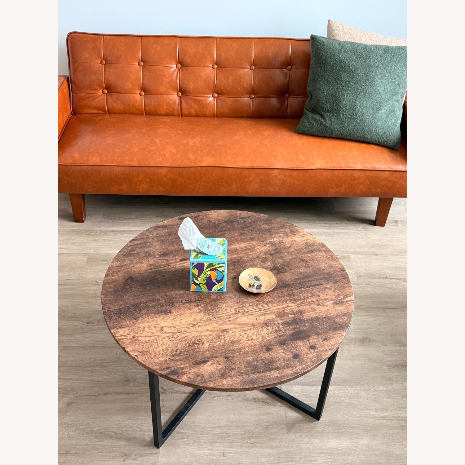 Wayfair Dark Brown Wood Coffee Table - image-2