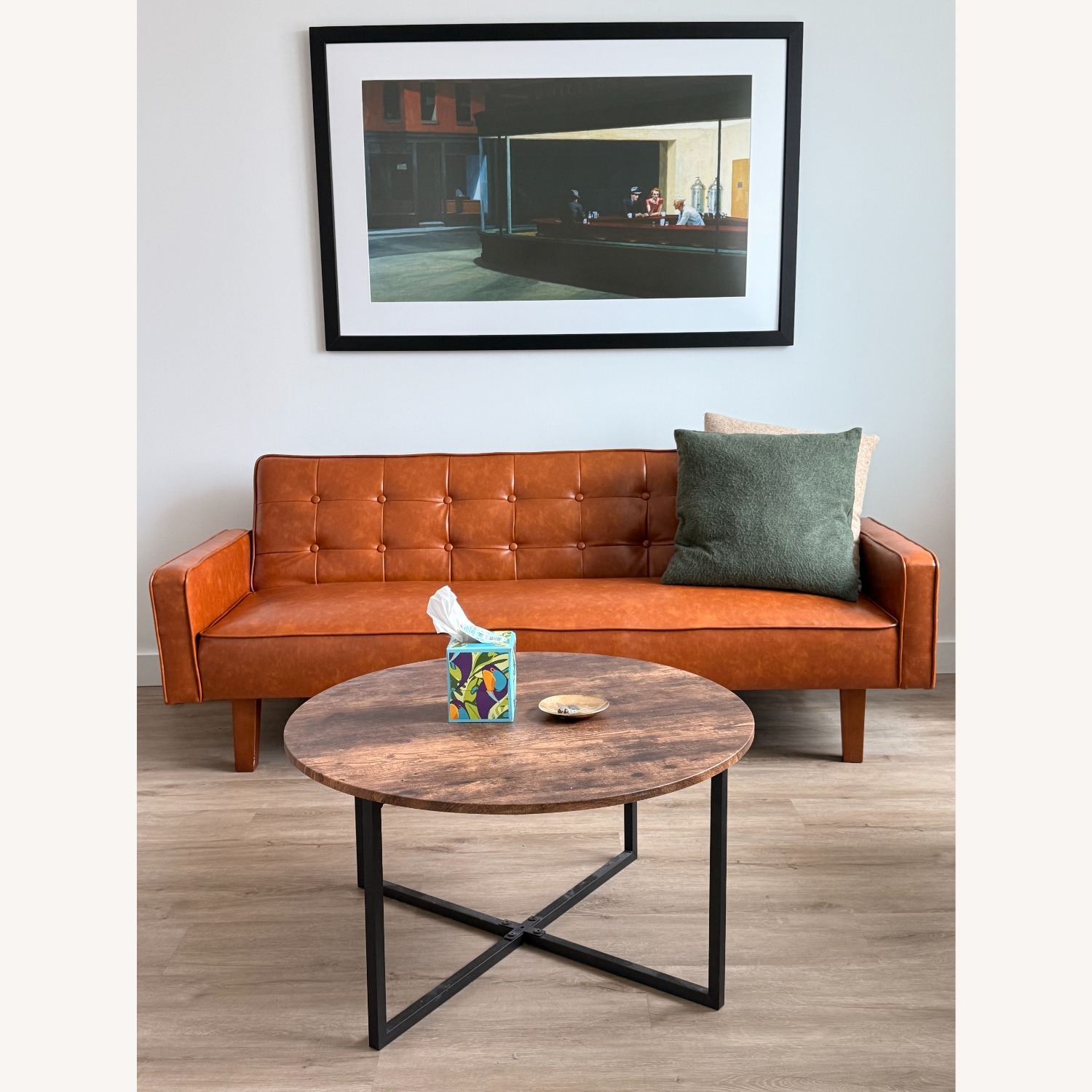 Wayfair Dark Brown Wood Coffee Table - image-1