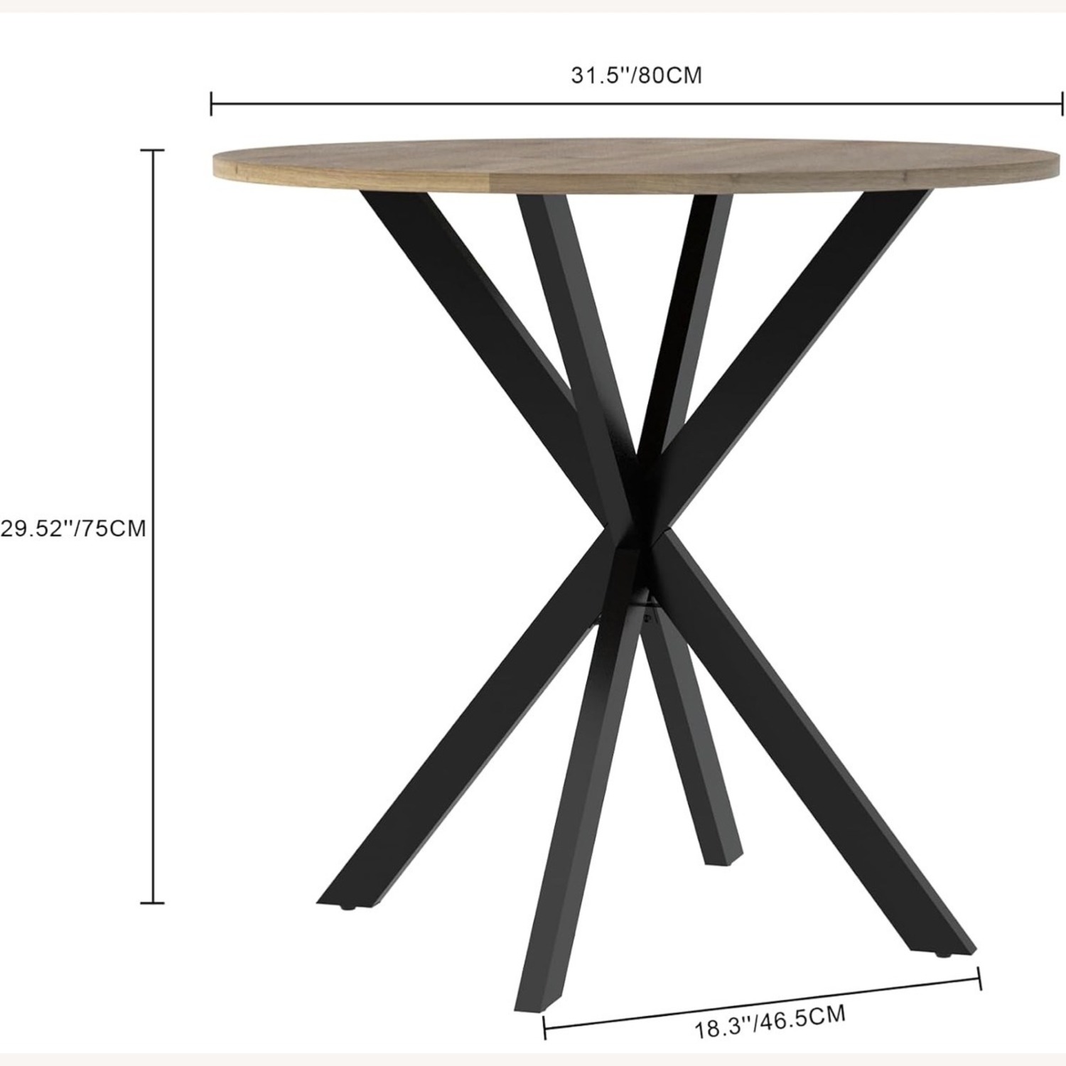 Light Gray Dining Table - image-3