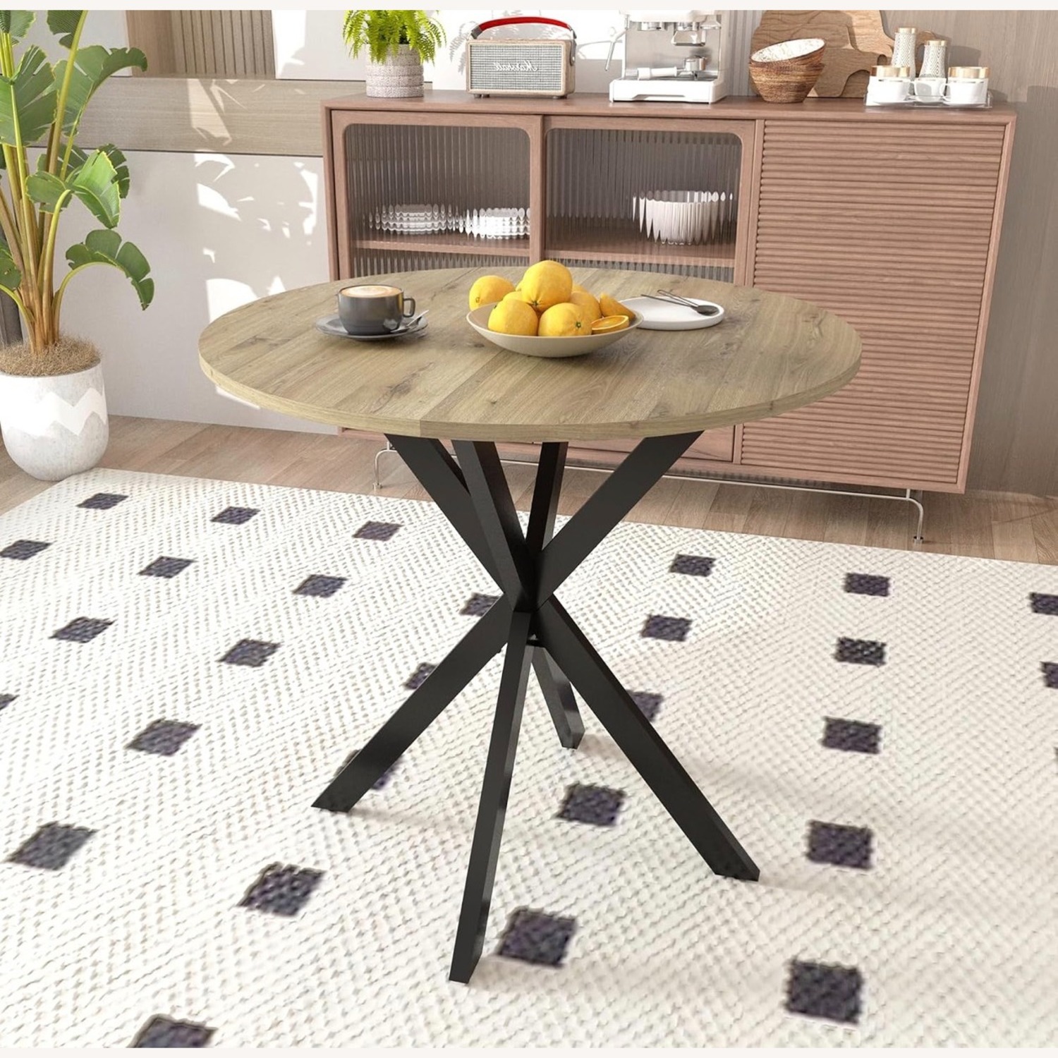 Light Gray Dining Table - image-2