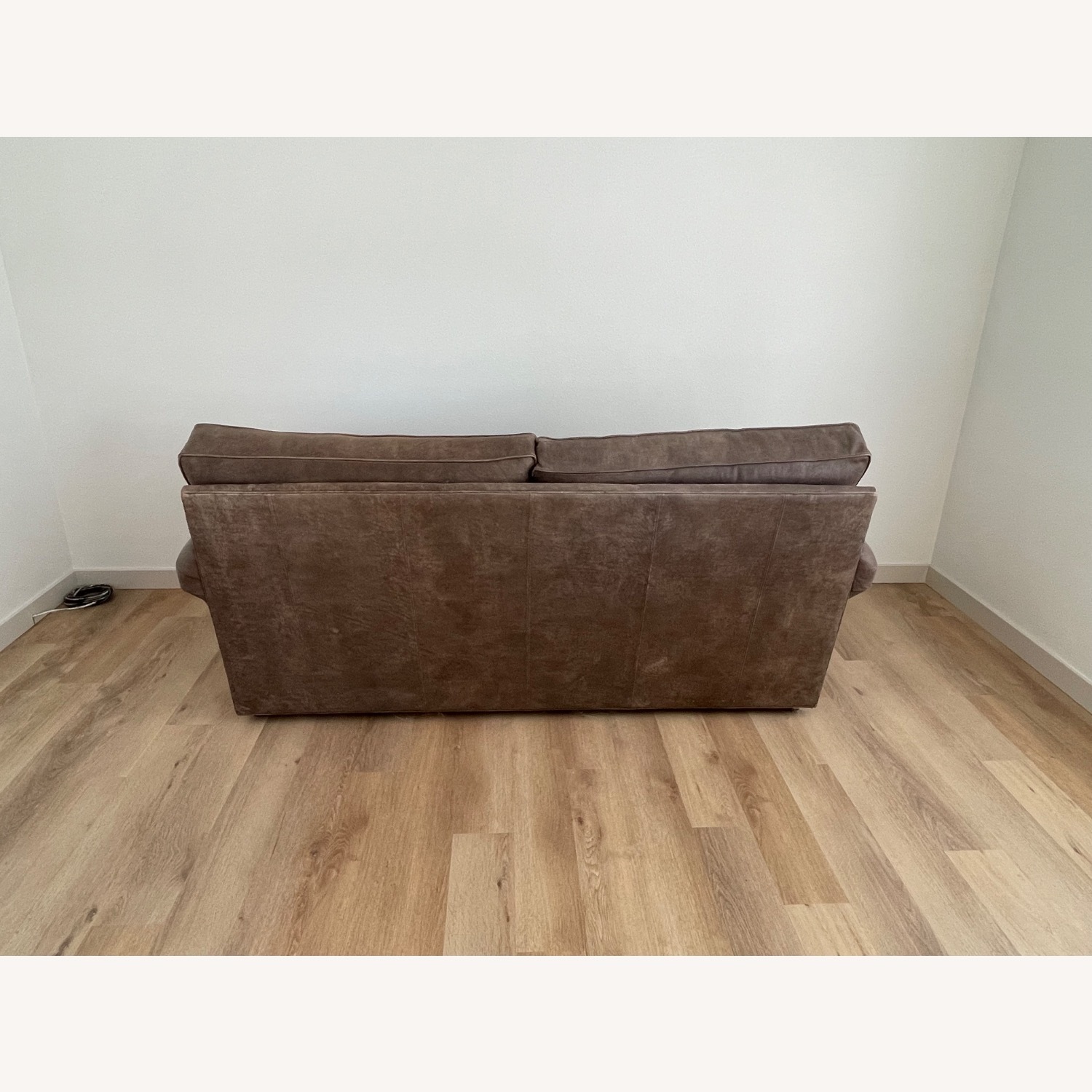 Ethan Allen Spencer Leather Sofa - image-3