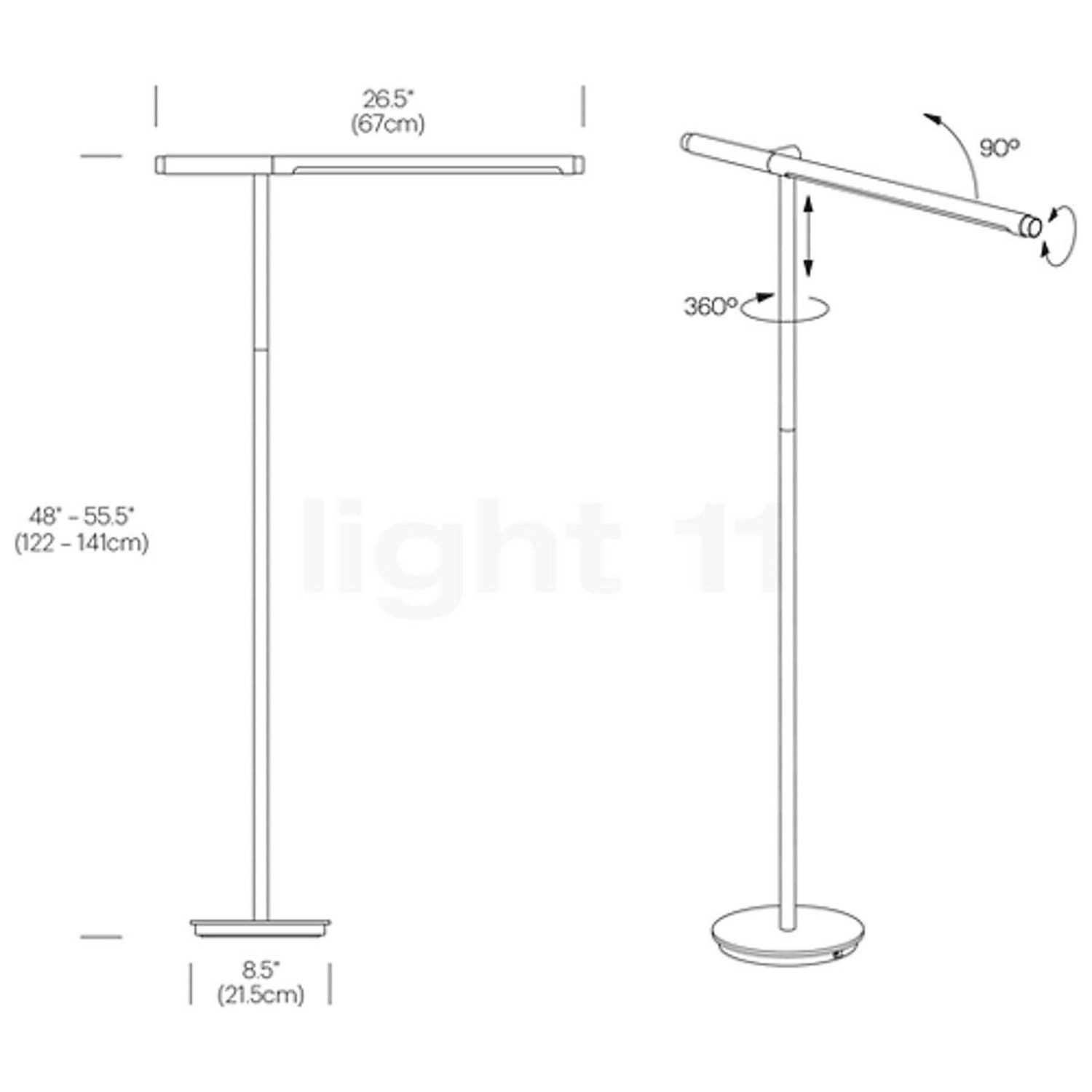 Pablo Designs Brazo Floor Lamp - image-7