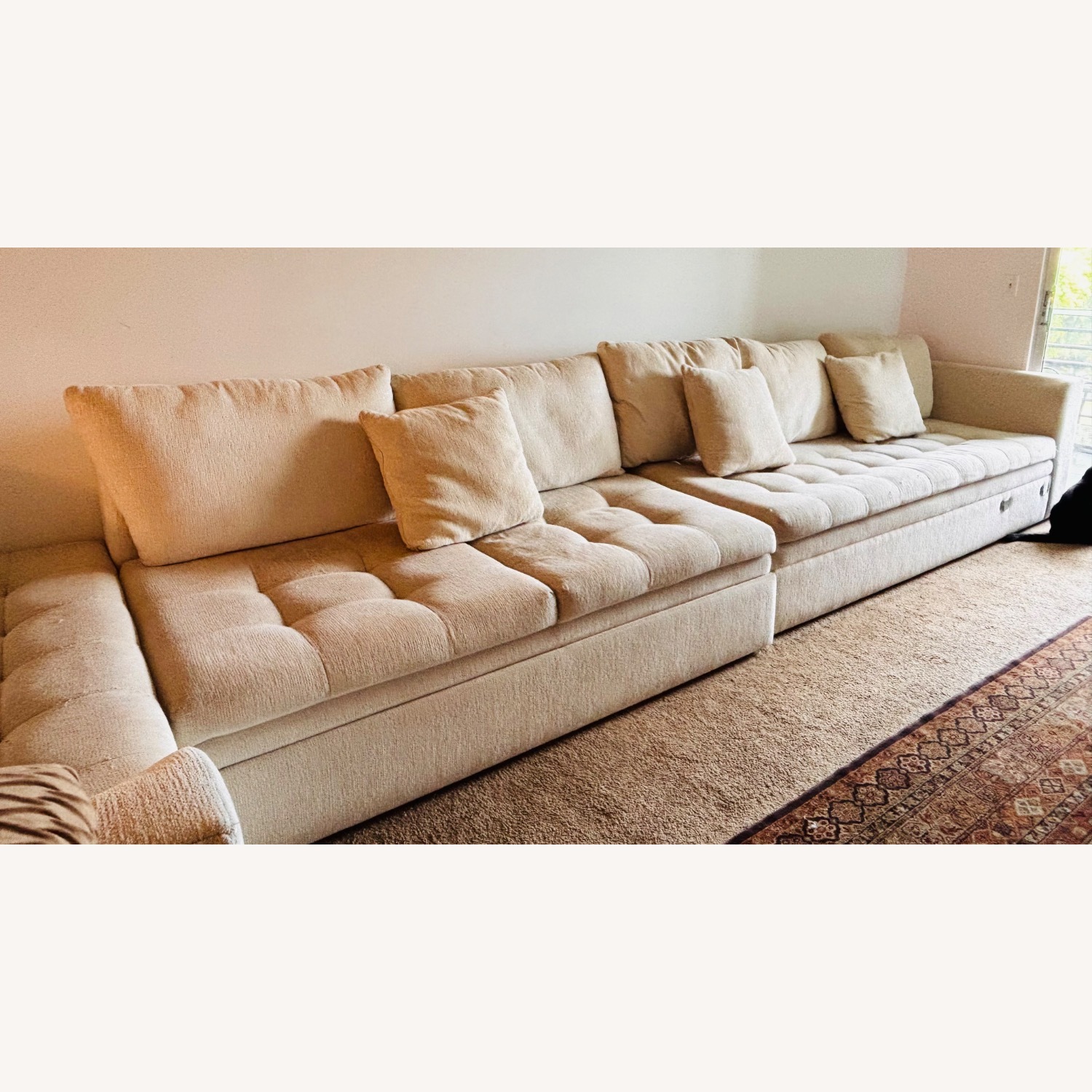 Rooms To Go 3 pcs Sectional Sleeper Set - image-2