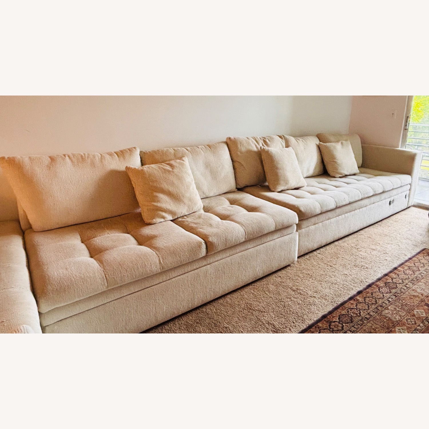 Rooms To Go 3 pcs Sectional Sleeper Set - image-3