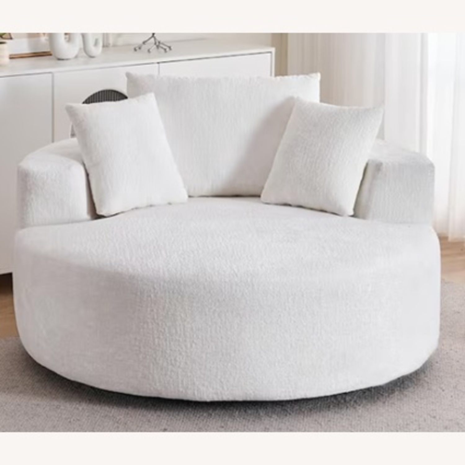Ball & Cast 360°Swivel Round Sofa - image-4