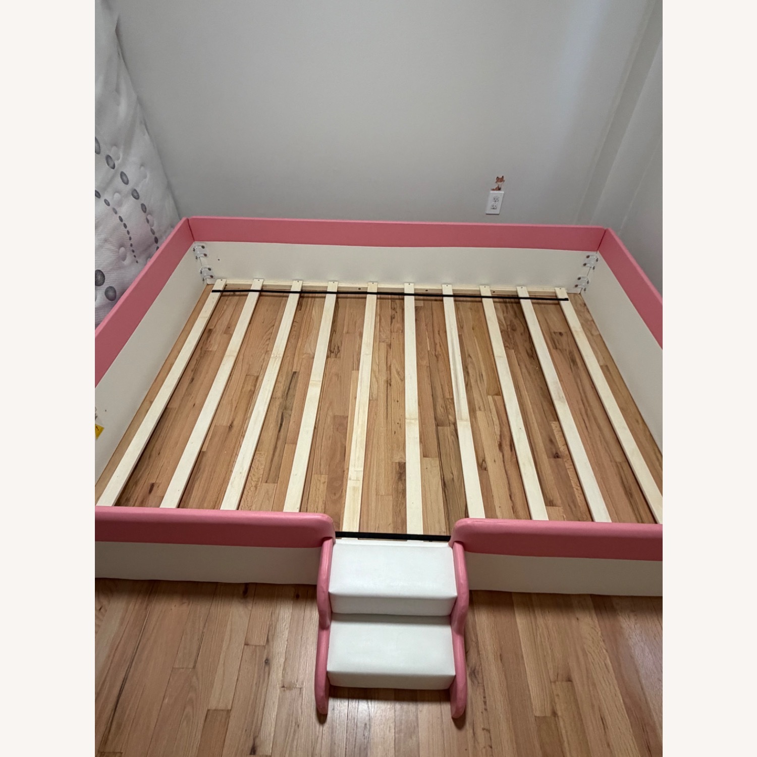 Queen Size Toddler Bed Frame Floor Bed  - image-3