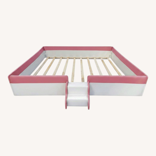 Used Queen Size Toddler Bed Frame Floor Bed  for sale on AptDeco