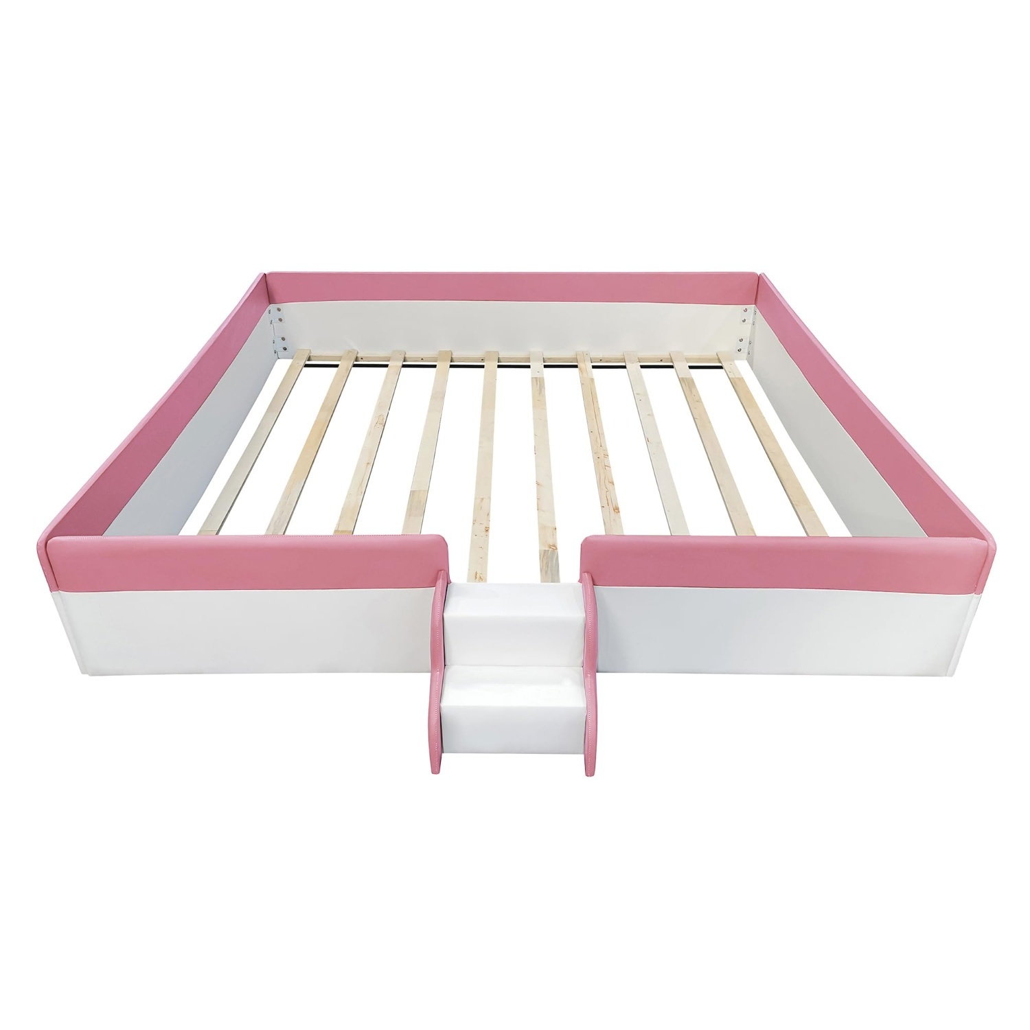 Queen Size Toddler Bed Frame Floor Bed  - image-4