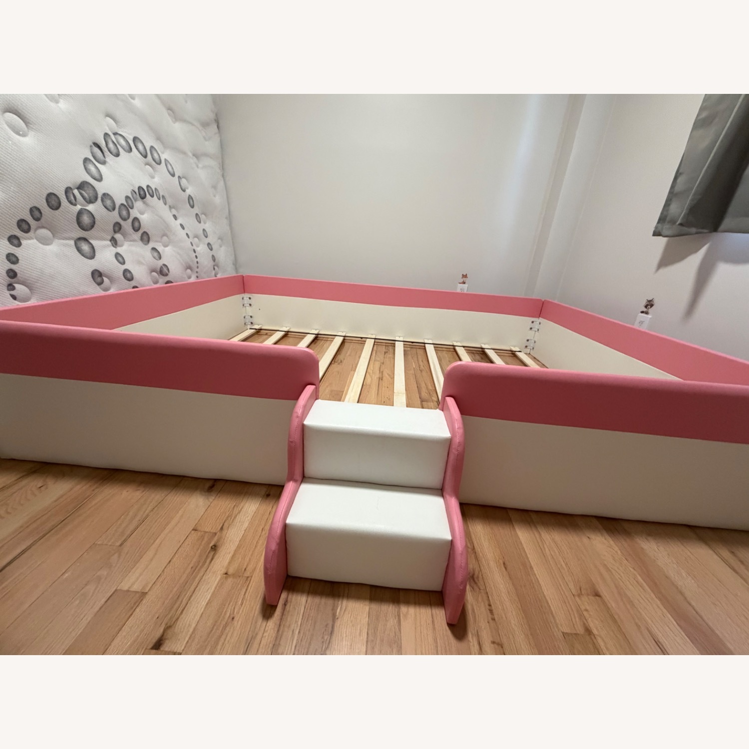 Queen Size Toddler Bed Frame Floor Bed  - image-1