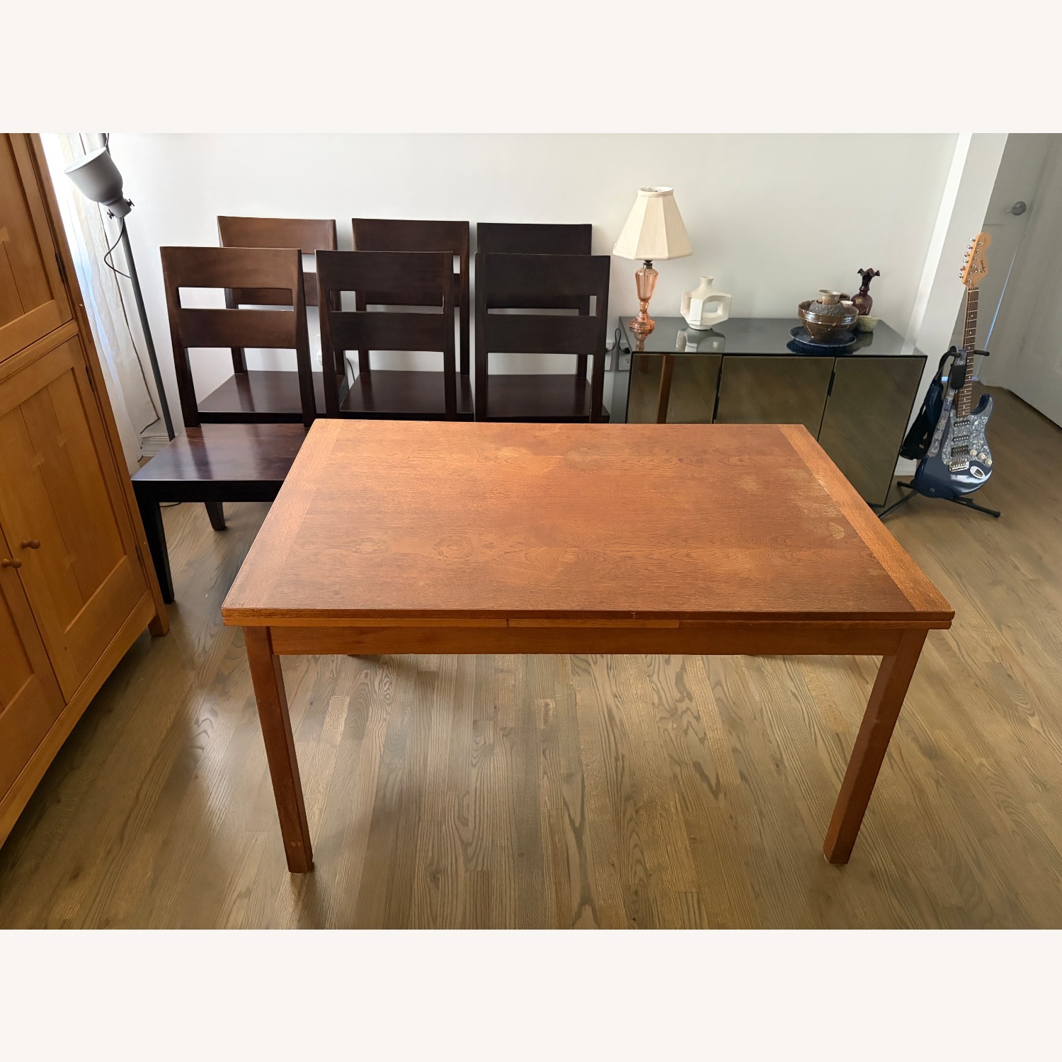 Etsy Brdr Furbo Rosewood & Teak Draw Leaf Dining Table - image-1