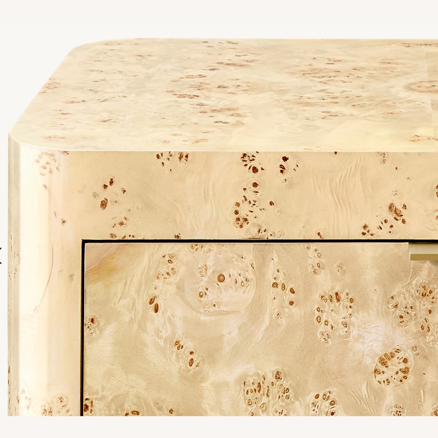 Restoration Hardware Bardot Burl 9-Drawer Dresser - image-8