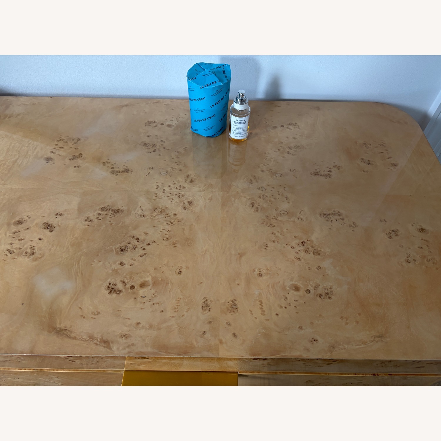 Restoration Hardware Bardot Burl 9-Drawer Dresser - image-3