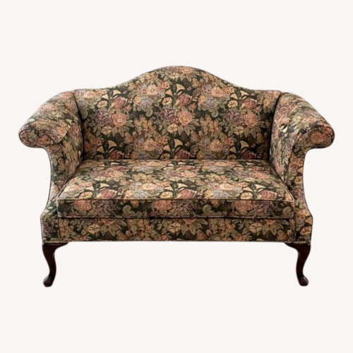 Used Ethan Allen Traditional Classics Fabric Loveseat for sale on AptDeco