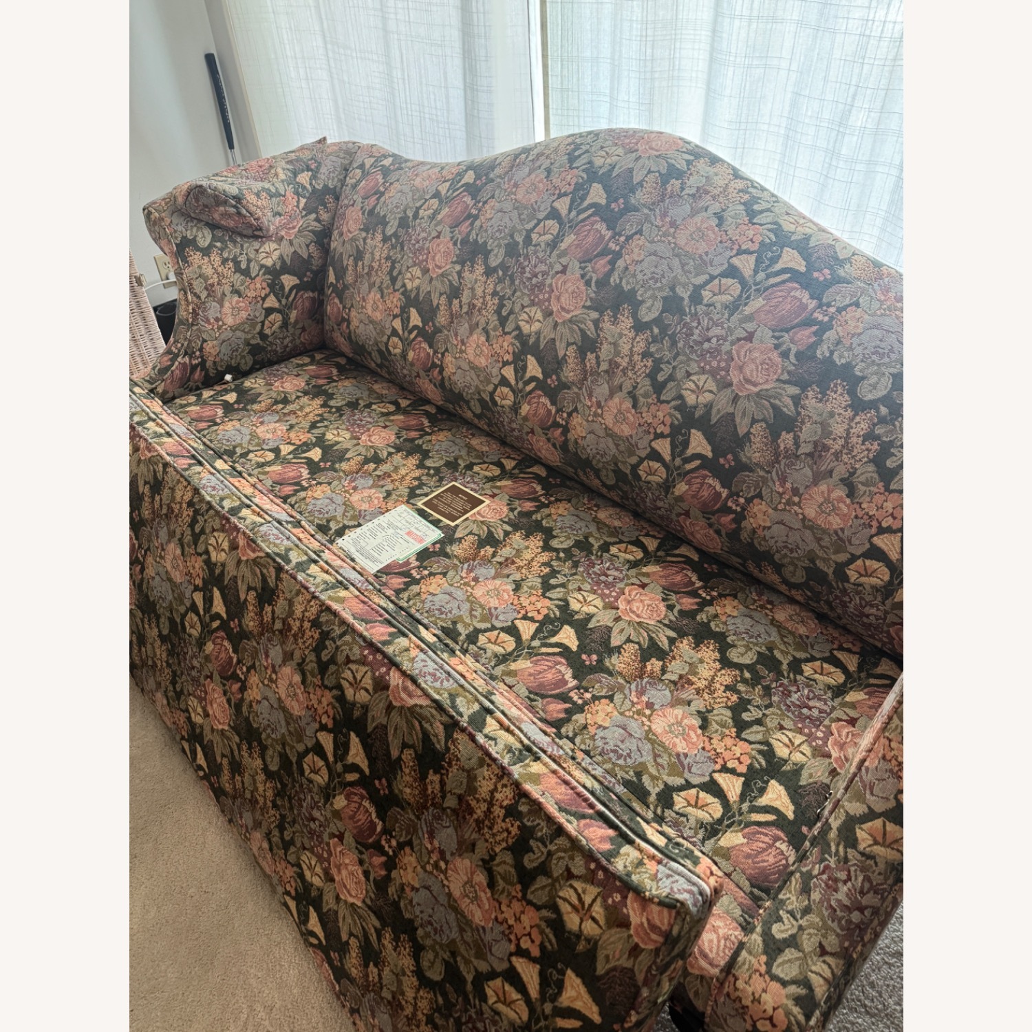 Ethan Allen Fabric 3+ Seater Sofa - image-2