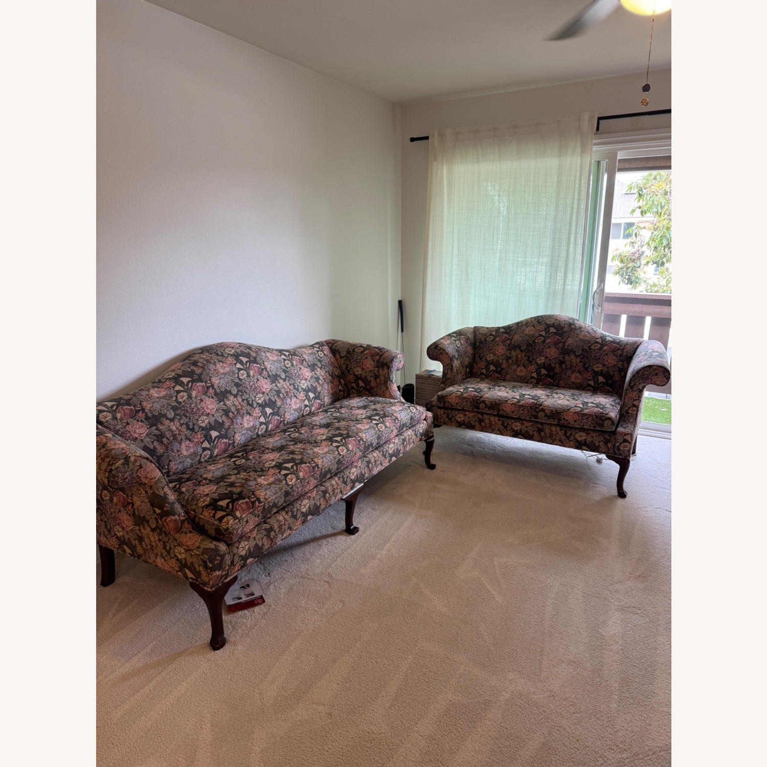 Ethan Allen Fabric 3+ Seater Sofa - image-6