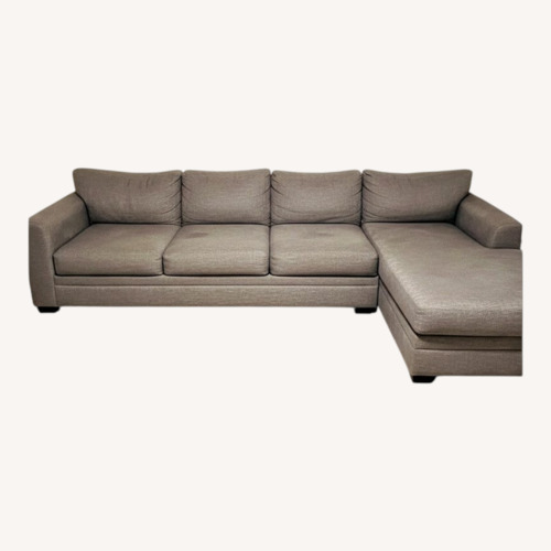 Used H.M. Richards Light Gray 3+ Piece Sectional for sale on AptDeco